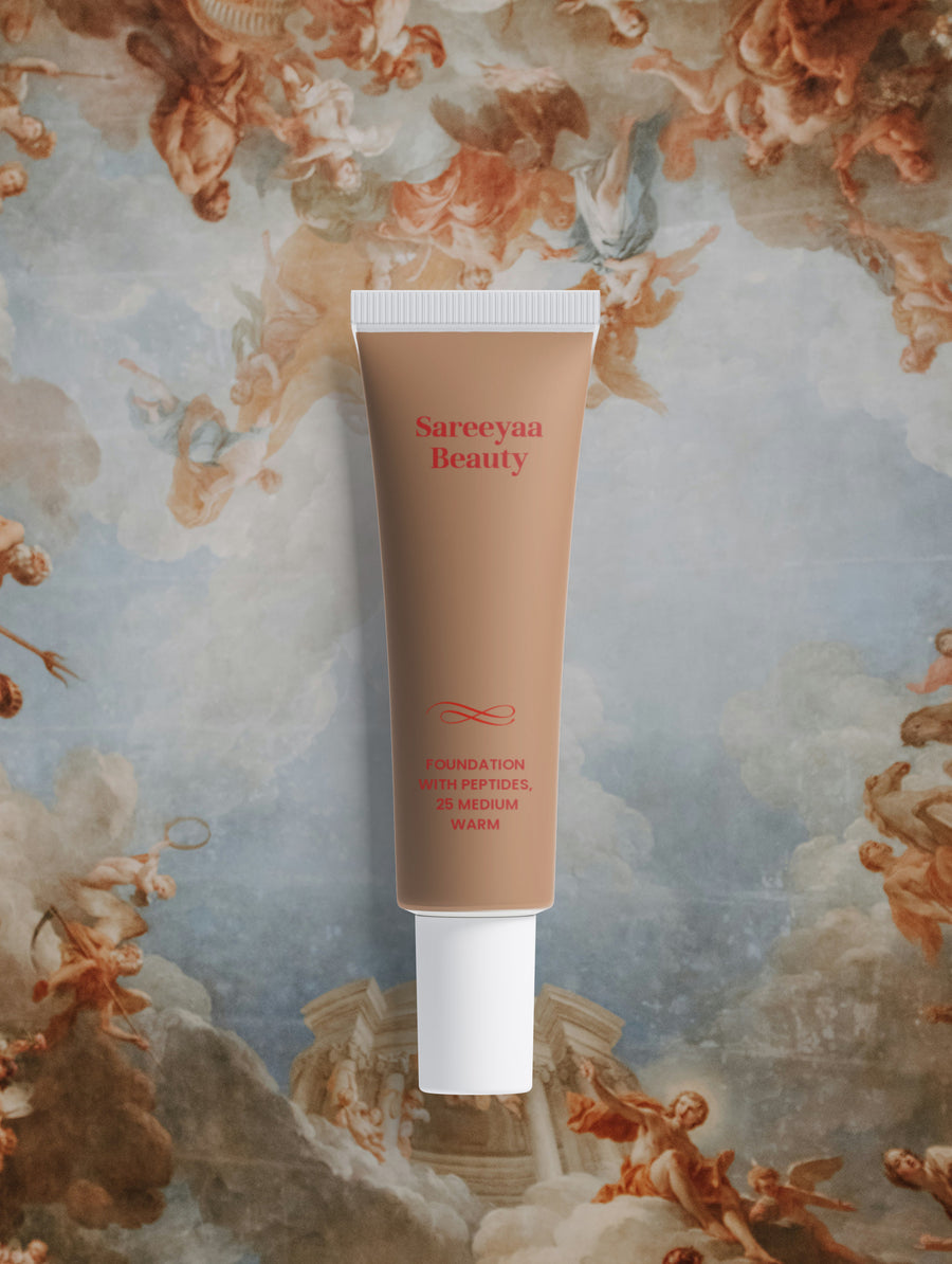 Foundation mit Peptiden, 25 Mittel Warm